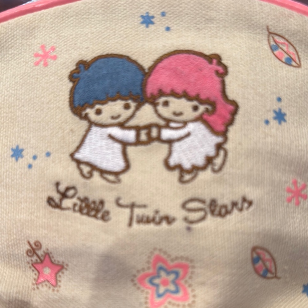 Little Twin Stars Canvas Pouch, Vintage, 2003, EUC! - Picture 3 of 11